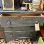 Painted Gray Dresser