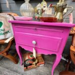 Pink Side Table