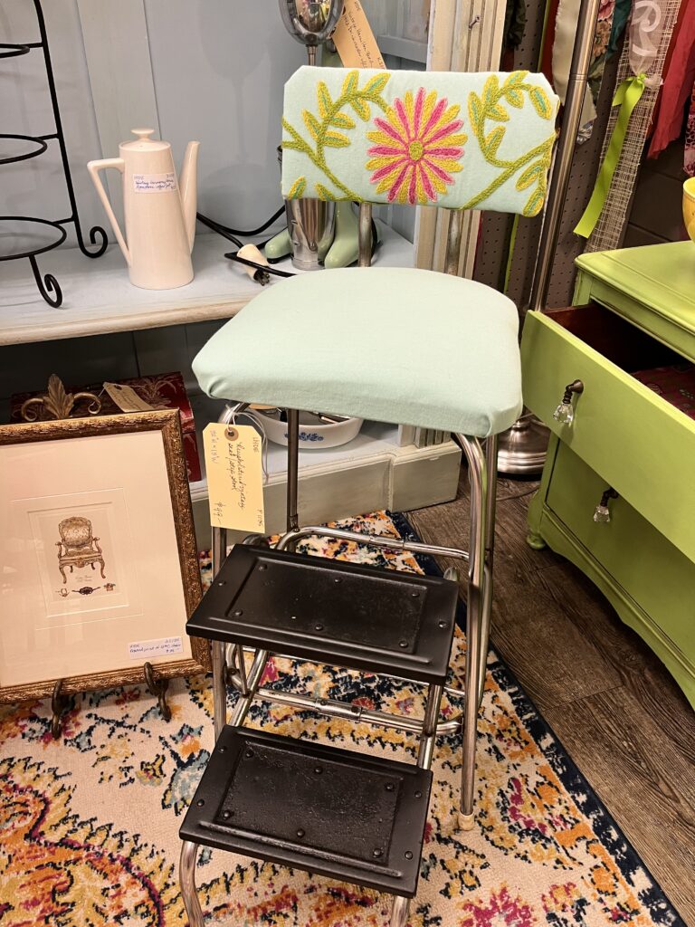 Vintage kitchen stool